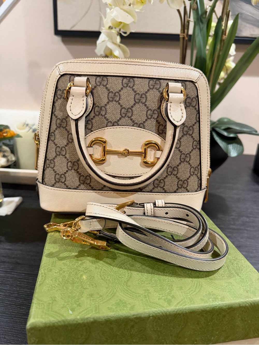 GG Supreme Horsebit 19 Mini